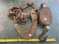 Pulley, Grab Hook