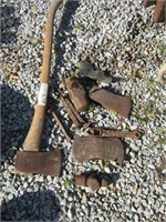 AX & SLEGH HEADS, TOOLS, SINGLE BIT AX