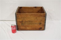Vintage Wooden Apple Crate, New York