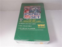1990 PRO SET FOOTBALL FACTORY SEALED BOX