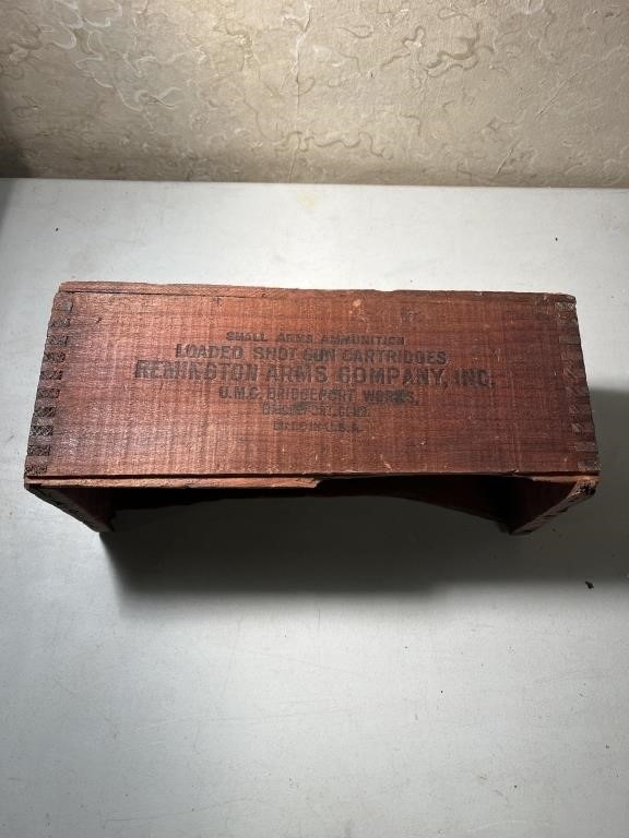 Remington Arms Company Wooden Box