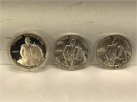 Lot of 3 - 1983 George Washington Silver Half