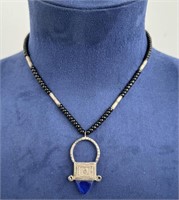 African Tuareg Berber Silver Necklace