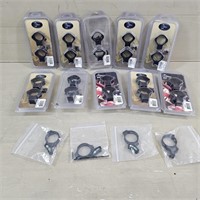 (10) Talley 30MM Scope Rings