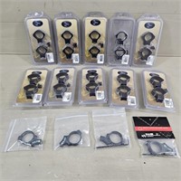 (10) Talley 30MM Scope Rings