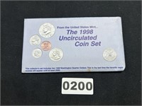 1998 US Mint Uncirculated Set