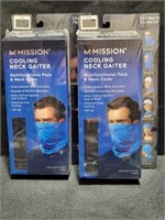 Mission cooling neck gaiter multifunction face