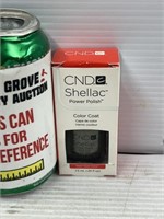 CND Shellac color 7.3mL nail polish Steel Gaze