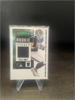 Cole Kmet Rookie Patch Card