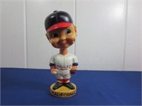 1974 California Baseball Bobble Head Doll