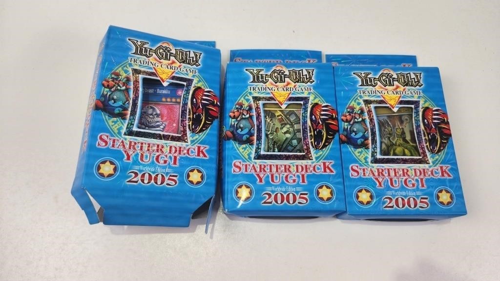 (3) Packs of Yu-gi-Oh Trading Cards (we cannot