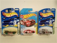 Three Sealed Hot Wheels