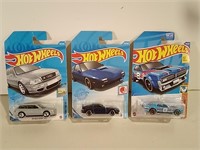 Three Sealed Hot Wheels