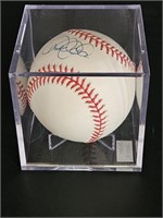 Autographed Derek Jeter Baseball w COA Steiner/