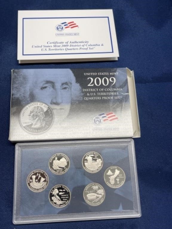 2009 US Mint Coin proof set District of Columbia