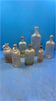 Old medicine bottles