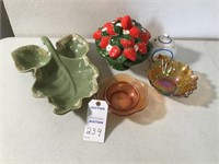 Covered Strawberry, Carnival, Candy Dish, Honey Po