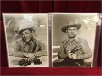 Roy Rogers & Gene Autry Promo Photos 8" x 11"