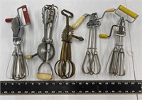 Group of Vintage Kitchen Hand Mixers