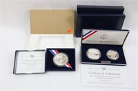 WWII 50TH ANNIVERSARY COMMEM. COINS: