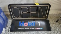 Open Sign and Mobil Sign