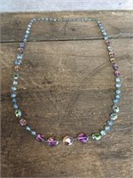 Jewel Bead Necklace from Eclectic Ruby Red