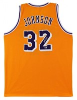 Autographed Magic Johnson Jersey