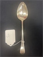 Sterling silver Georgian tablespoon by Charles