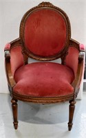 Antique Victorian Parlor Arm Chair