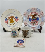Bicentennial Plates, Mugs and Booklet