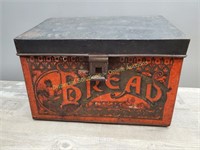 Tin Bread Box.