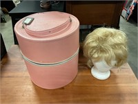 Wig with  case