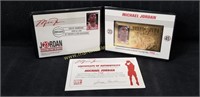 1996 Michael Jordan Commemorative Gold Stamp W
