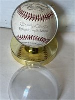 1965 MLB ALL STAR TEAM BALL W/MICKEY MANTLE,