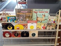 Vinyl Records Holiday Records, Walt Disney Albums,