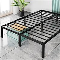Sweetcrispy Queen Bed Frame - Metal Platform Bed