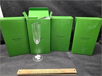 Lenox Kate Spade glasses 4 sets