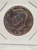 1996 Kennedy half dollar