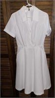 1950-60's White Swan Nurse Uniform, Size 14