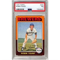 1975 Topps Robin Yount Rookie Psa 7