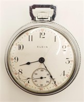 (Z) 1910 Elgin Pocket Watch - size 18 - 15 Jewels