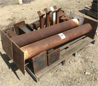 Pallet of Assorted Iron Stands