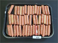 47 Rolls of Pennies.