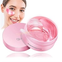 60-Pcs Under Eye Patches  Pink Mask  3x2x1