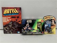 Selection Star Wars and 1981 Battle Book