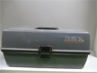 Gray Tool Box with Tray