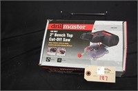 Drill Master 2" Bench Top Cut Off Saw- NIB