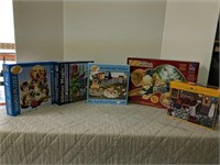 Lot of 5 Assorted Puzzles