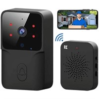 R5167  KDMLR Wireless Doorbell Camera, 2 Way Audio