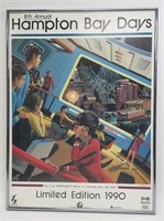 Vintage 1990 Hampton Bay Days Star Trek Print